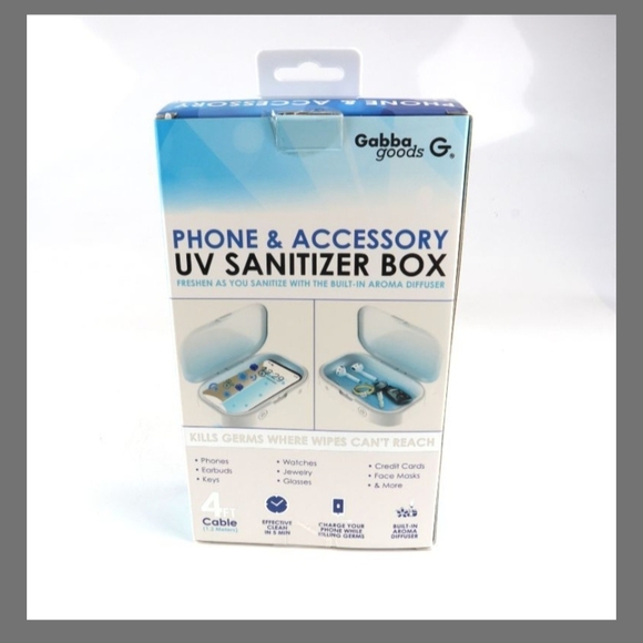 Gabba Goods UV Light Sanitizer Box with Aromatherapy - Picture 3 of 3